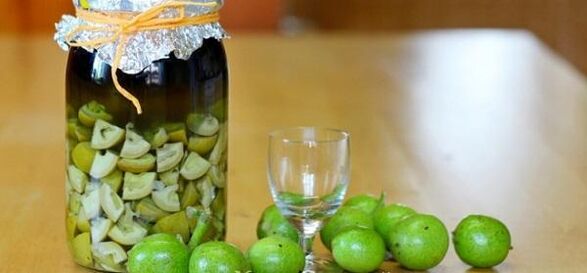 green walnuts for parasites